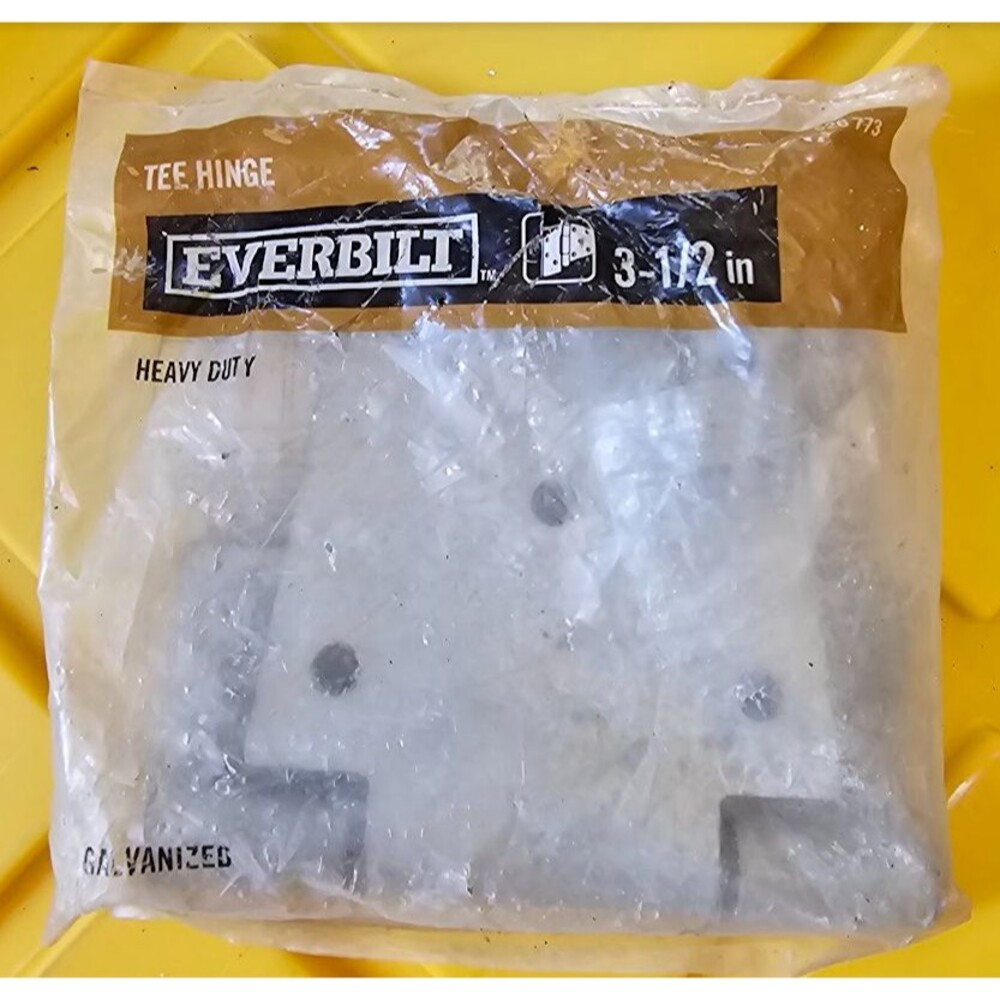 Everbilt Standard Galvanized Heavy-Duty Tee Hinge 3-1/2" 526773